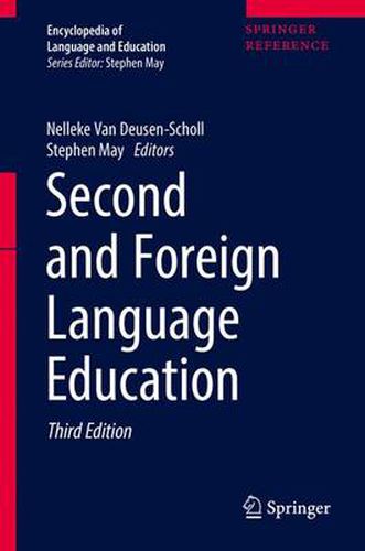 Cover image for Second and Foreign Language Education