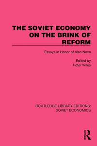 Cover image for The Soviet Economy on the Brink of Reform