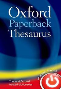 Cover image for Oxford Paperback Thesaurus