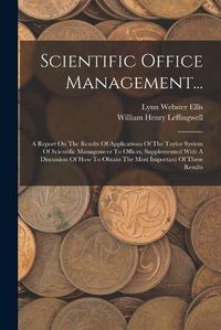 Cover image for Scientific Office Management...