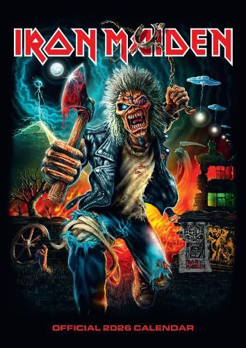 Cover image for IRON MAIDEN 2026 A3 CALENDAR