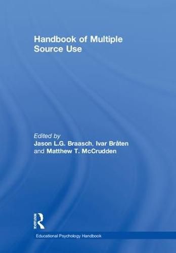 Cover image for Handbook of Multiple Source Use