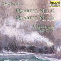 Cover image for Dvorak: Quartet No 12 & 14