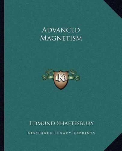 Cover image for Advanced Magnetism