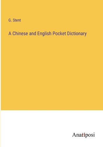 Cover image for A Chinese and English Pocket Dictionary