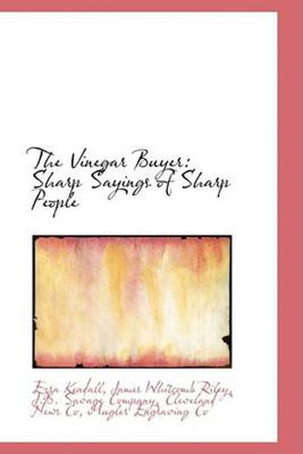 Cover image for The Vinegar Buyer: Sharp Sayings of Sharp People