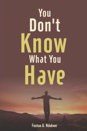 Cover image for You Don't Know What You have