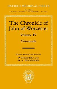 Cover image for The Chronicle of John of Worcester