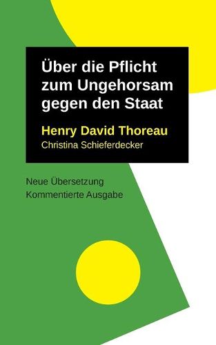 Cover image for UEber die Pflicht zum Ungehorsam gegen den Staat