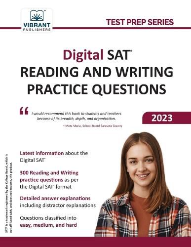 Cover image for Digital SAT Reading and Writing Practice Questions