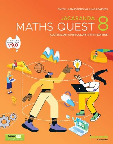 Cover image for Jacaranda Maths Quest 8 Australian Curriculum, 5e learnON and Print