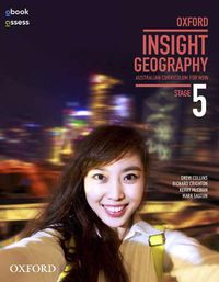 Cover image for Oxford Insight Geography AC for NSW Stage 5 Student book + obook assess