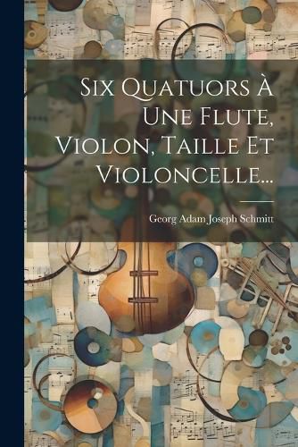 Cover image for Six Quatuors A Une Flute, Violon, Taille Et Violoncelle...