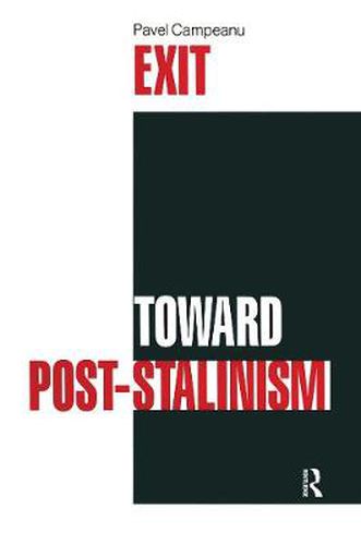 Cover image for Exit Toward Post-Stalinism