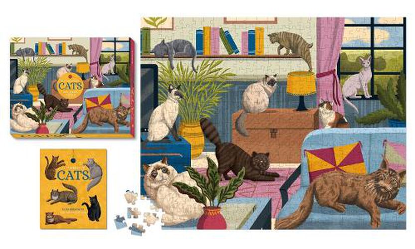 For the Love of Cats 500-Piece Puzzle