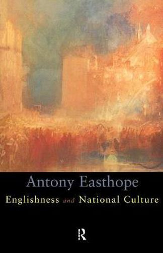 Cover image for Englishness and National Culture