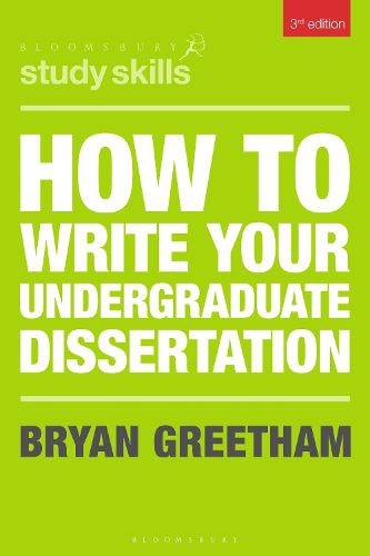 Cover image for How to Write Your Undergraduate Dissertation