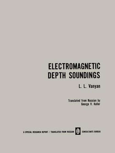 Cover image for Electromagnetic Depth Soundings