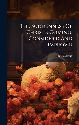 Cover image for The Suddenness Of Christ's Coming, Consider'd And Improv'd