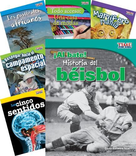 Cover image for Time for Kids Informational Text Grade 3 Spanish Set 1 10-Book Set (Time for Kids Nonfiction Readers)