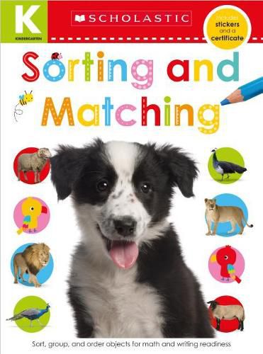 Kindergarten Skills Workbook: Matching and Sorting