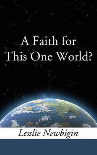 Cover image for A Faith for This One World