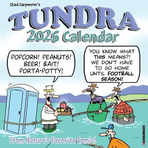 Cover image for Tundra 2026 12 X 12 Wall Calendar