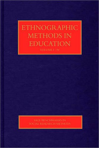 Cover image for Ethnographic Methods in Education