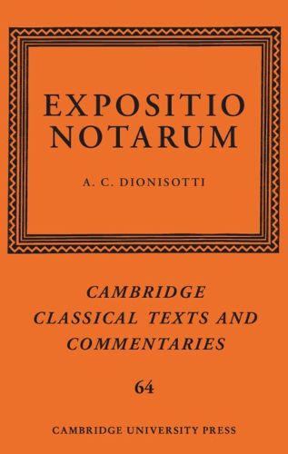 Cover image for Expositio Notarum