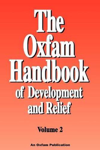 Cover image for The Oxfam Handbook of Development and Relief