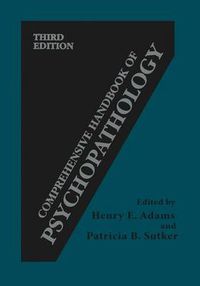 Cover image for Comprehensive Handbook of Psychopathology