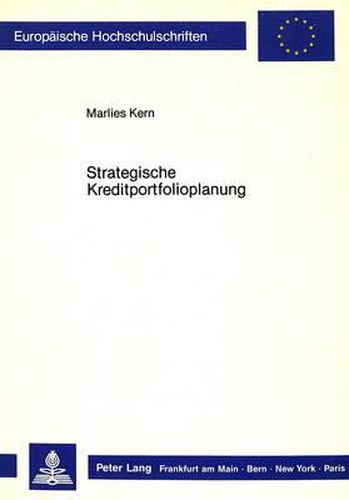 Cover image for Strategische Kreditportfolioplanung