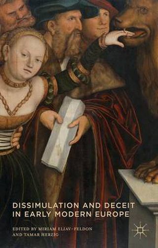 Cover image for Dissimulation and Deceit in Early Modern Europe