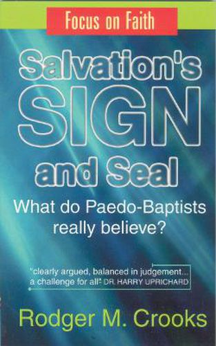 Cover image for Salvation's Sign and Seal