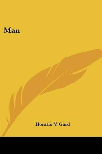 Cover image for Man