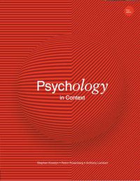 Cover image for Psychology in Context