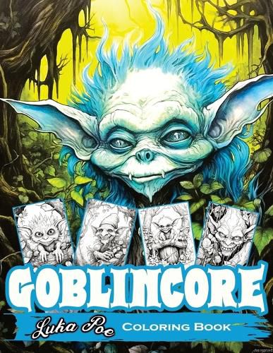 Cover image for Goblincore Coloring Book