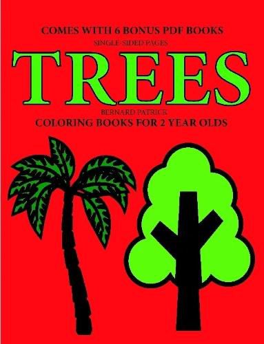 Cover image for Coloring Books for 2 Year Olds (Trees)