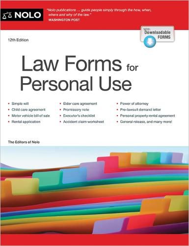 Cover image for 101 Law Forms for Personal Use