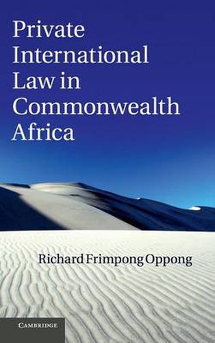 Cover image for Private International Law in Commonwealth Africa