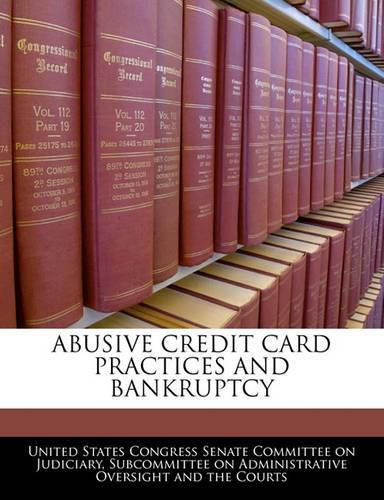 Cover image for Abusive Credit Card Practices and Bankruptcy