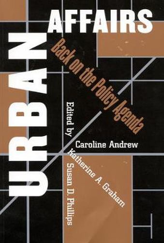 Cover image for Urban Affairs: Back on the Policy Agenda