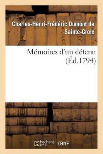 Memoires d'Un Detenu