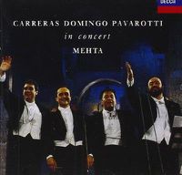 Cover image for Carreras Domingo Pavarotti In Concert Three Tenors