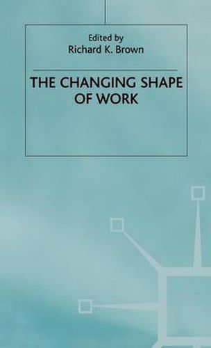 Cover image for The Changing Shape of Work