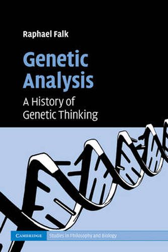 Cover image for Genetic Analysis: A History of Genetic Thinking