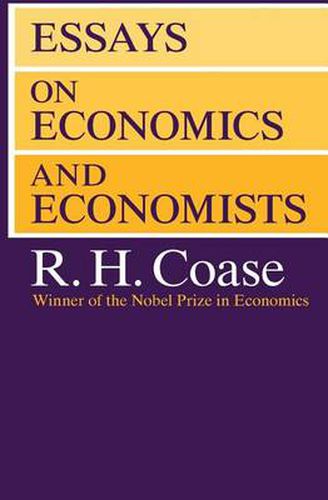 Cover image for Essays on Economics and Economists