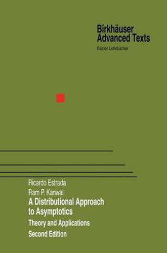 Cover image for A Distributional Approach to Asymptotics: Theory and Applications