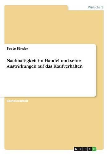 Cover image for Nachhaltigkeit im Handel und seine Auswirkungen auf das Kaufverhalten