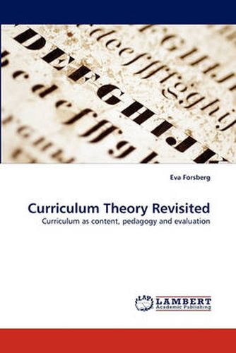 Cover image for Curriculum Theory Revisited